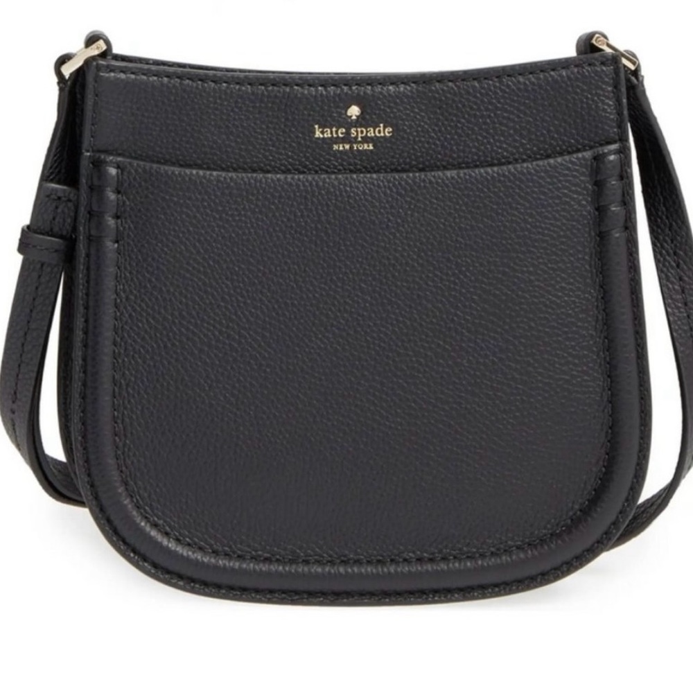 Kate Spade Orchard Street Hemsley Blue Pebble Leather Crossbody Purse